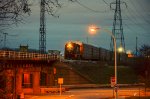 NS GP38-2 High nose Locomotive in the yard